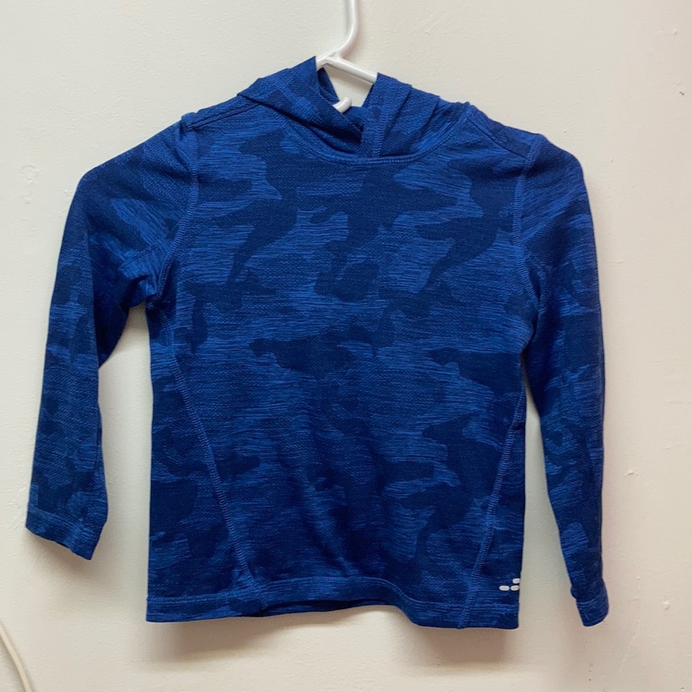 Blue camo long sleeve shirt
